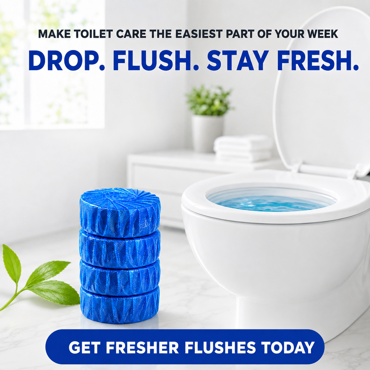 Blue Bubble Toilet Cleaner Automatic Toilet Cleaning Agent Concentrated Toilet Deodorizer Household Toilet Cleaner
