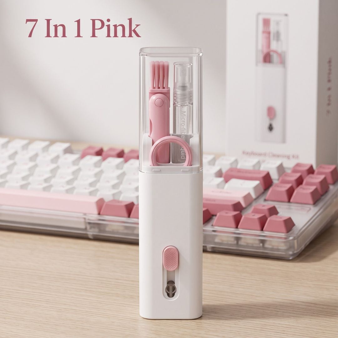 5-in-1 Keyboard Cleaning Kit for Keys, Screens & Earbuds