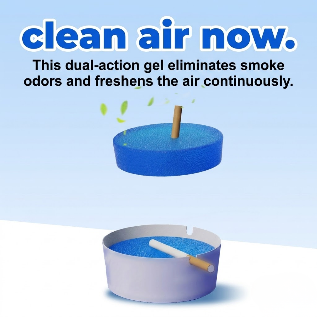 🌬️ Disposable Ashtray with Built-In Smoke Extinguishing Sand | Anti-Smoke Fly Ash & Odor Control