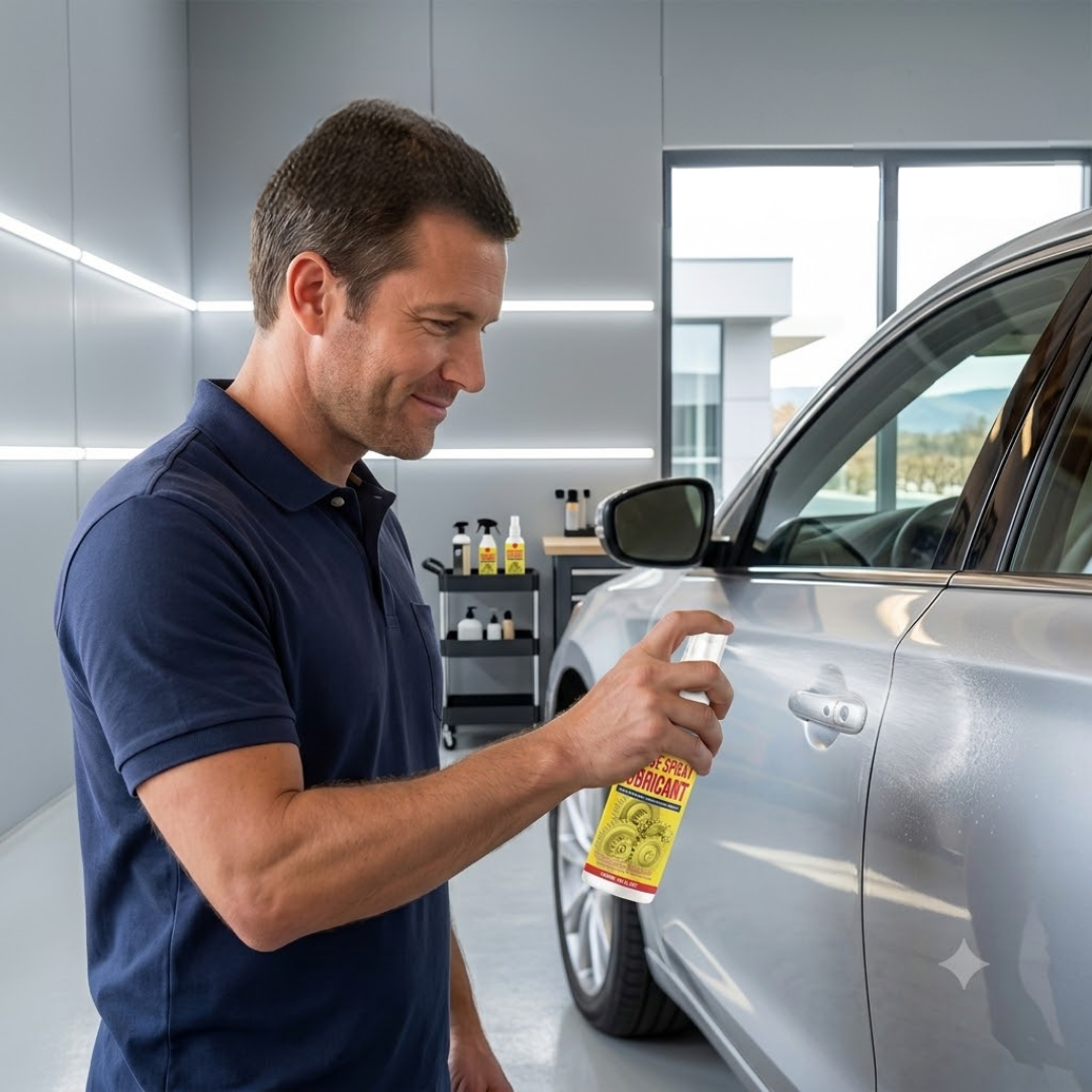 Rust Removal and Lubrication Spray, Gentle Cleaning and Care for Metal, Lubrication, Noise Reduction, Smoothness, Suitable for Automotive Hardware and Various Scenarios