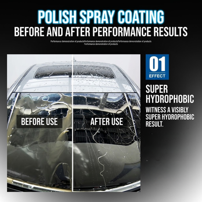 Free Sponge on Graphene Tire Dressing & Ceramic Spray | Waterproof High-Gloss Shine