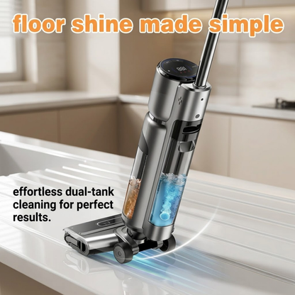 Premium Floor Cleaning Tablets - Safe for Wood Tile Marble Quick Dry No Residue | 12 Tablets Lemon Scent