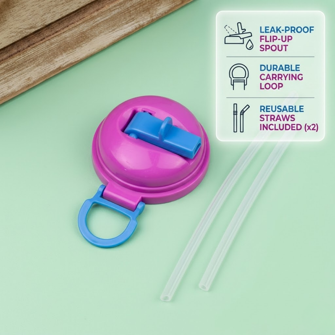 30% OFF TODAY! 🥤 Premium Leak-Proof Can Bottle Cap | Universal Soda & Coke Can Lid with Reusable Straw