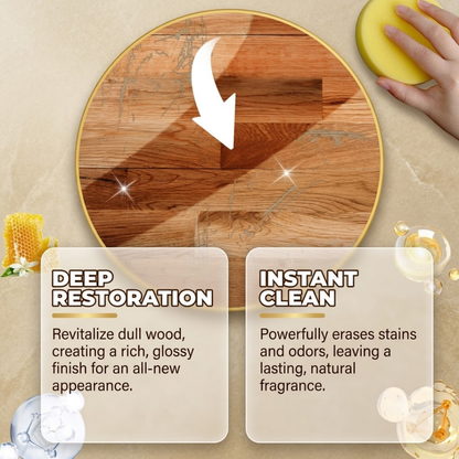 Premium Beeswax Wood Polish Spray | Restore Shine & Protect Furniture Instantly
