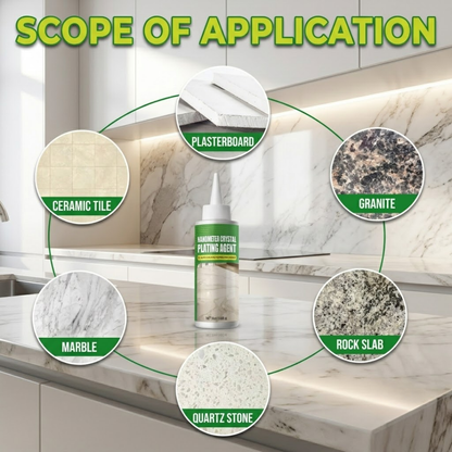 ✨ Ultimate Nano Crystal Coating Agent | Professional Marble Polish & Stone Restorer ✨