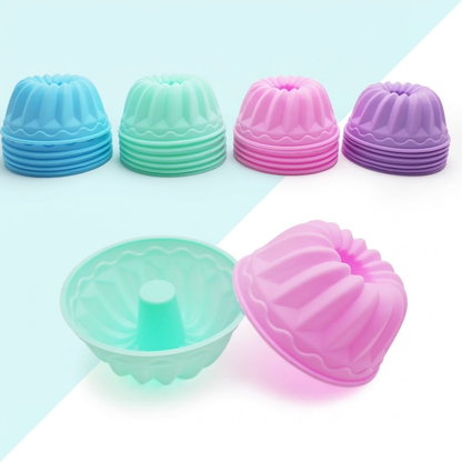 30% OFF TODAY! Silicone Baking Cups, Pumpkin Silicone Baking Cake Molds