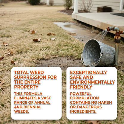 Healrize™ 2-in-1 PRO+ Herbicide | Fast-Acting 6-Hour Root Killer for Gardens, Lawns & Orchards