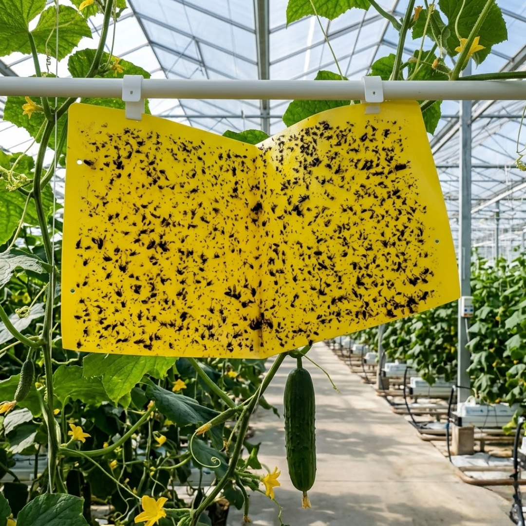 SALE 30% Dual-Sided Yellow Sticky Traps for Flying Plant Insects Like Fungus Gnats, Whiteflies, and Aphids | Premium Pest Control