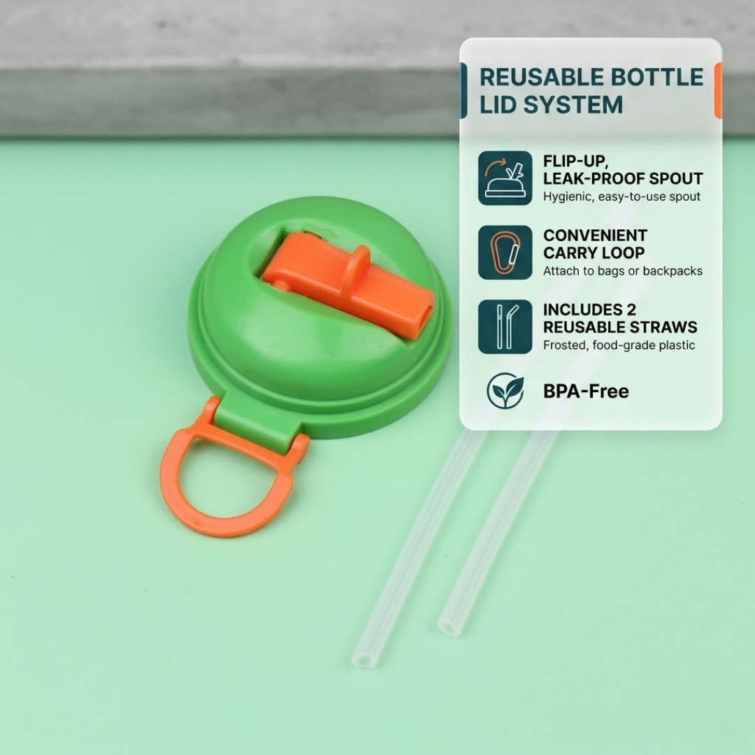 30% OFF TODAY! 🥤 Premium Leak-Proof Can Bottle Cap | Universal Soda & Coke Can Lid with Reusable Straw