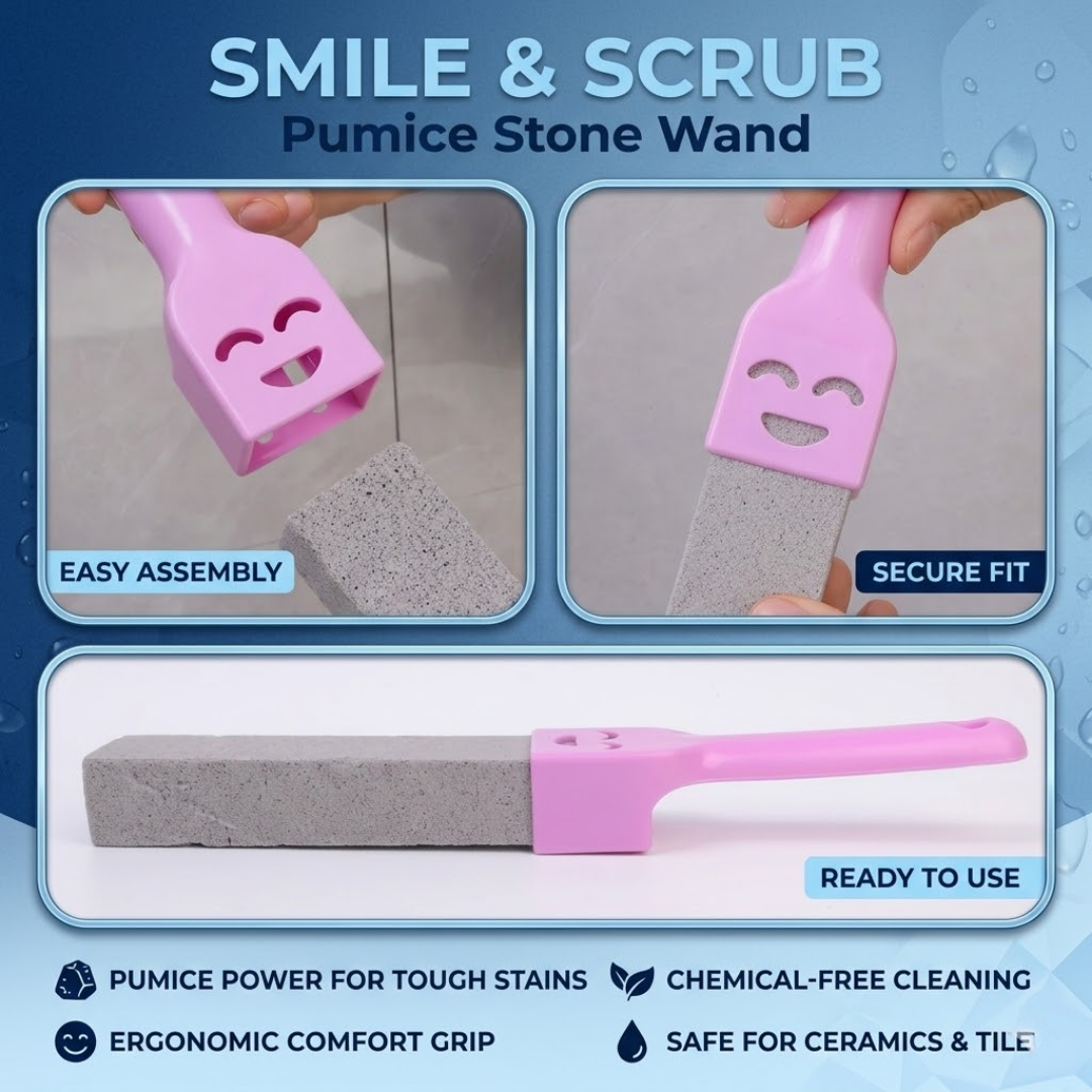 30% TODAY! New Reusable Pumice Ultimate Eraser Tool for Burnt Stains, Hard Water Rings & Grills