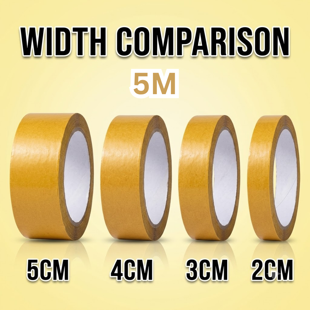 🚀 Heavy-Duty Gridded Double Sided Tape | No Residue | Ideal for Carpet, Wallpaper, Balloons & Home Use 🛠️