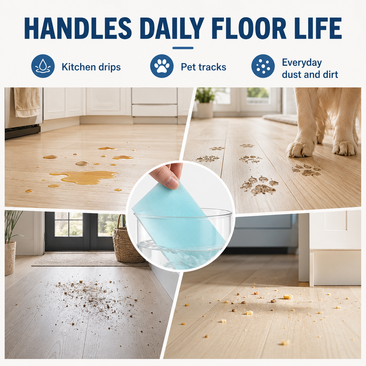 100pcs Multi-Surface Floor Cleaning Tablets – Antibacterial & Fresh