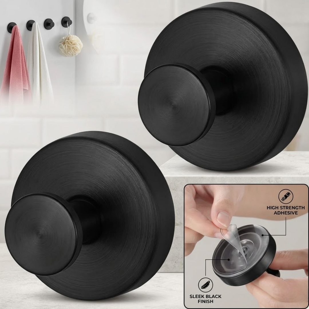 30% OFF TODAY! 🌟 Premium Heavy Duty Vacuum Suction Cup Hooks | Drill-Free & Damage-Free Wall Hangers