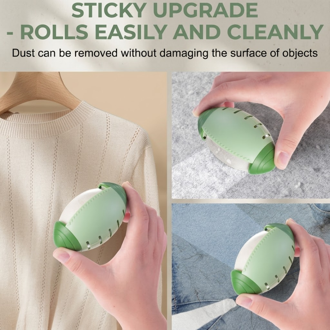 [Special Promos  ❤️]  Washable Gel Lint Roller Ball | Portable & Reusable Pet Hair Remover for Clothes & Travel