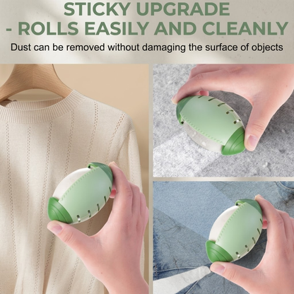 [Special Promos  ❤️]  Washable Gel Lint Roller Ball | Portable & Reusable Pet Hair Remover for Clothes & Travel