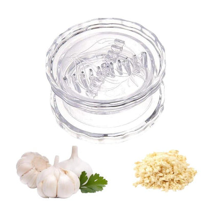 MCOIKY® Manual Garlic Twister Masher, Multi-Purpose Kitchen Mincer Grinder