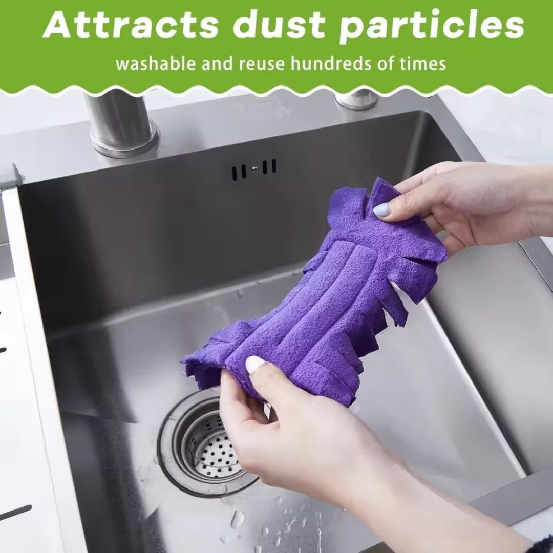 30% OFF! Duster Brush – Extendable Hair & Lint Cleaner for Sofa Gaps, Bookshelves & Light Fixtures