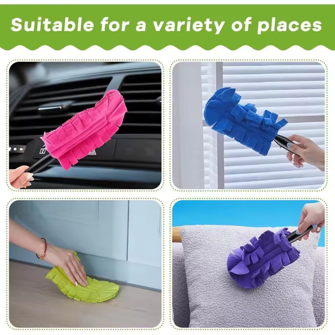 30% OFF! Duster Brush – Extendable Hair & Lint Cleaner for Sofa Gaps, Bookshelves & Light Fixtures