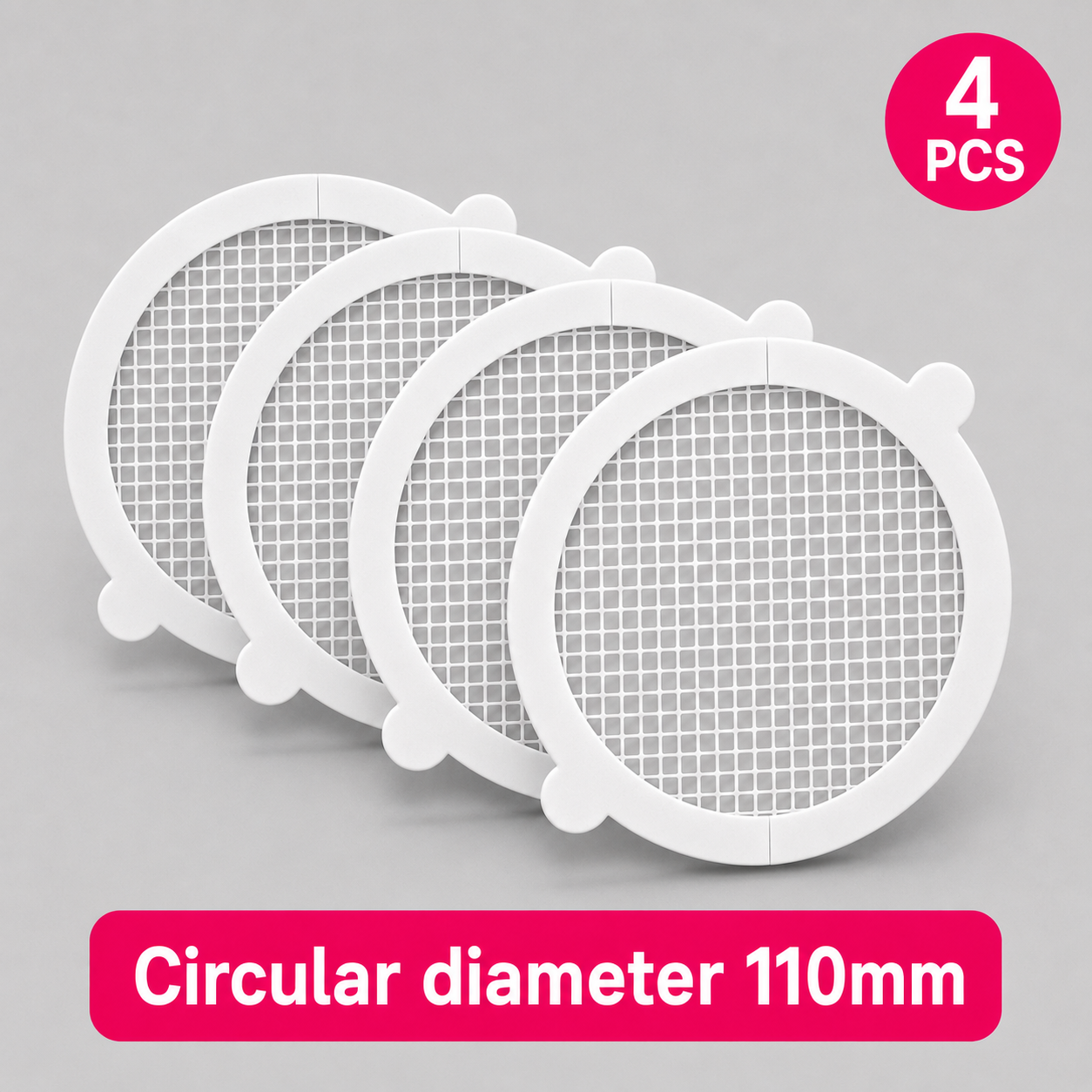 1Pack x 4PC Circular diameter (110mm)