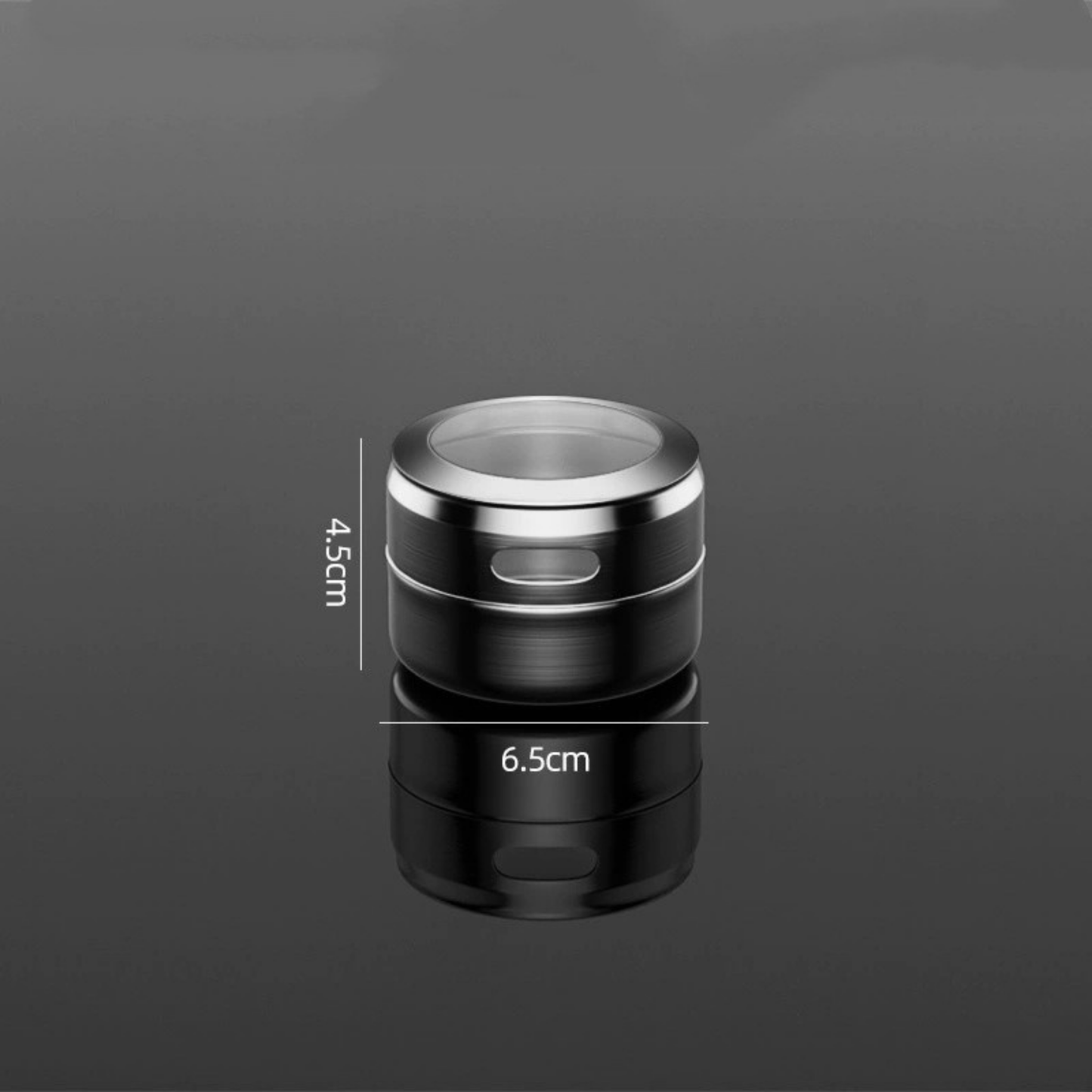 RSZZB® Stainless Steel Magnetic Spice Jars | Space-Saving Kitchen Organizer ✨