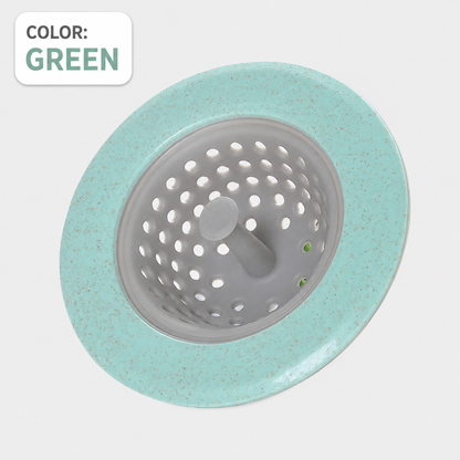 Reusable Kitchen Sink Drain Strainer – Silicone Rim Food Scrap Catcher