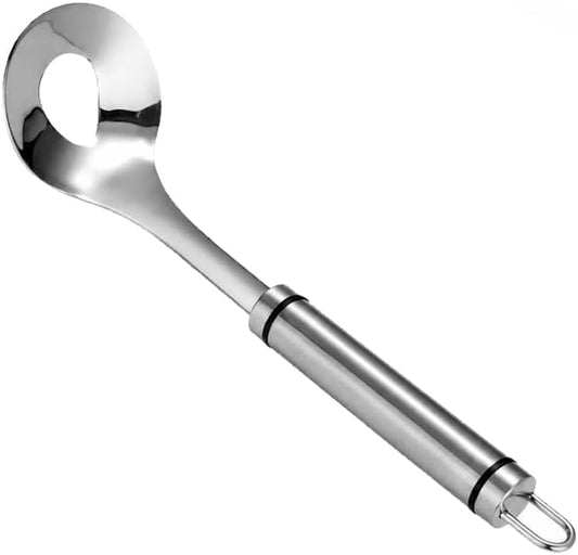 Stainless Steel Meatball Maker Spoon, Non-Stick Meat Ball Extrusion Scoop, Easy Squeeze Meatball Mold for Fish Balls, Shrimp Paste, Kitchen Cooking Gadget, Mess-Free Meatball Making Tool