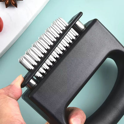 🥩 48-Needle Meat Tenderizer Tool | Stainless Steel Blade Tenderizer for Steak, Chicken & More — Professional Kitchen Grade