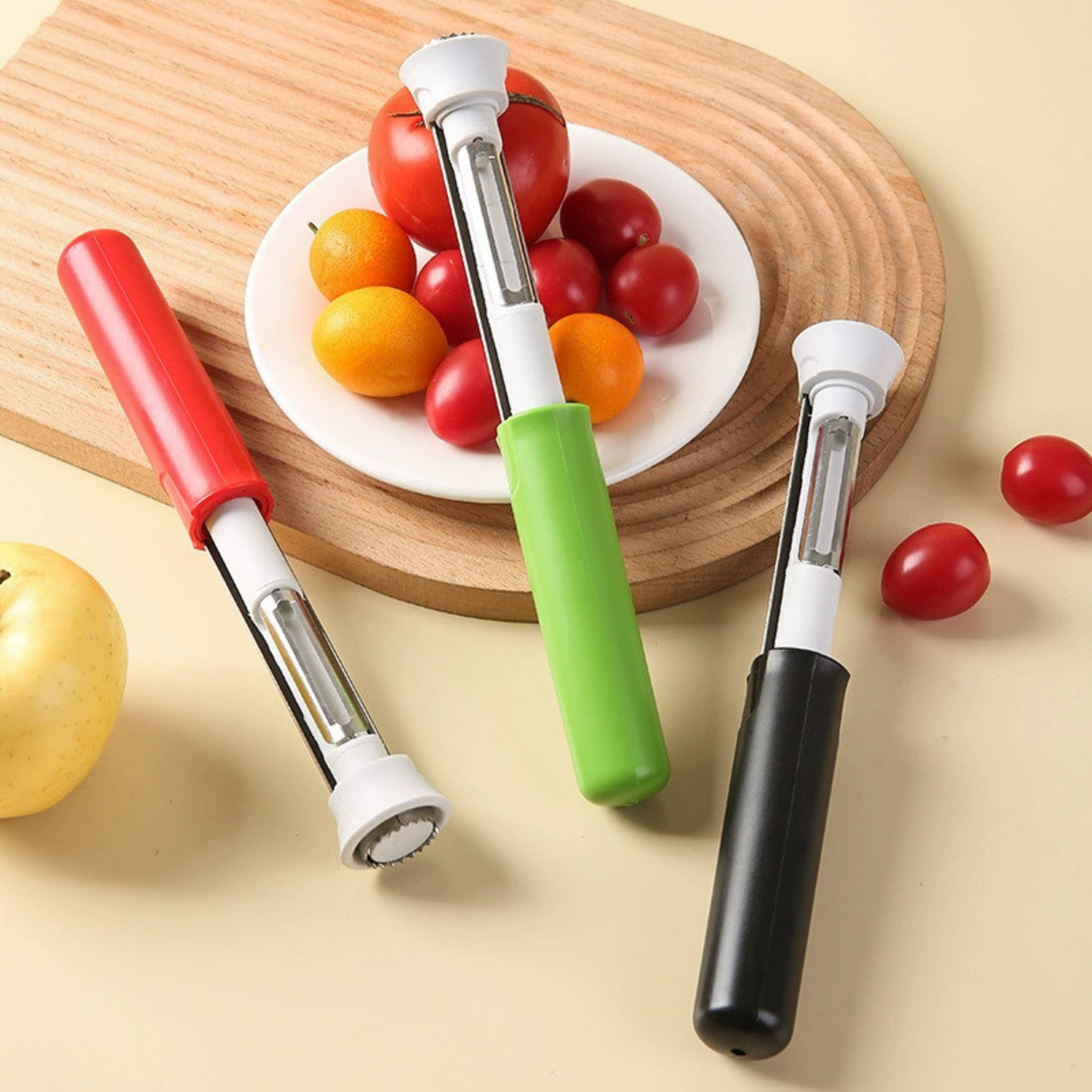 Telescopic Apple Corer Tool, Adjustable Fruit Corer for Apples, Pears & More