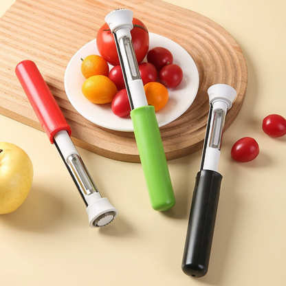 Telescopic Apple Corer Tool, Adjustable Fruit Corer for Apples, Pears & More