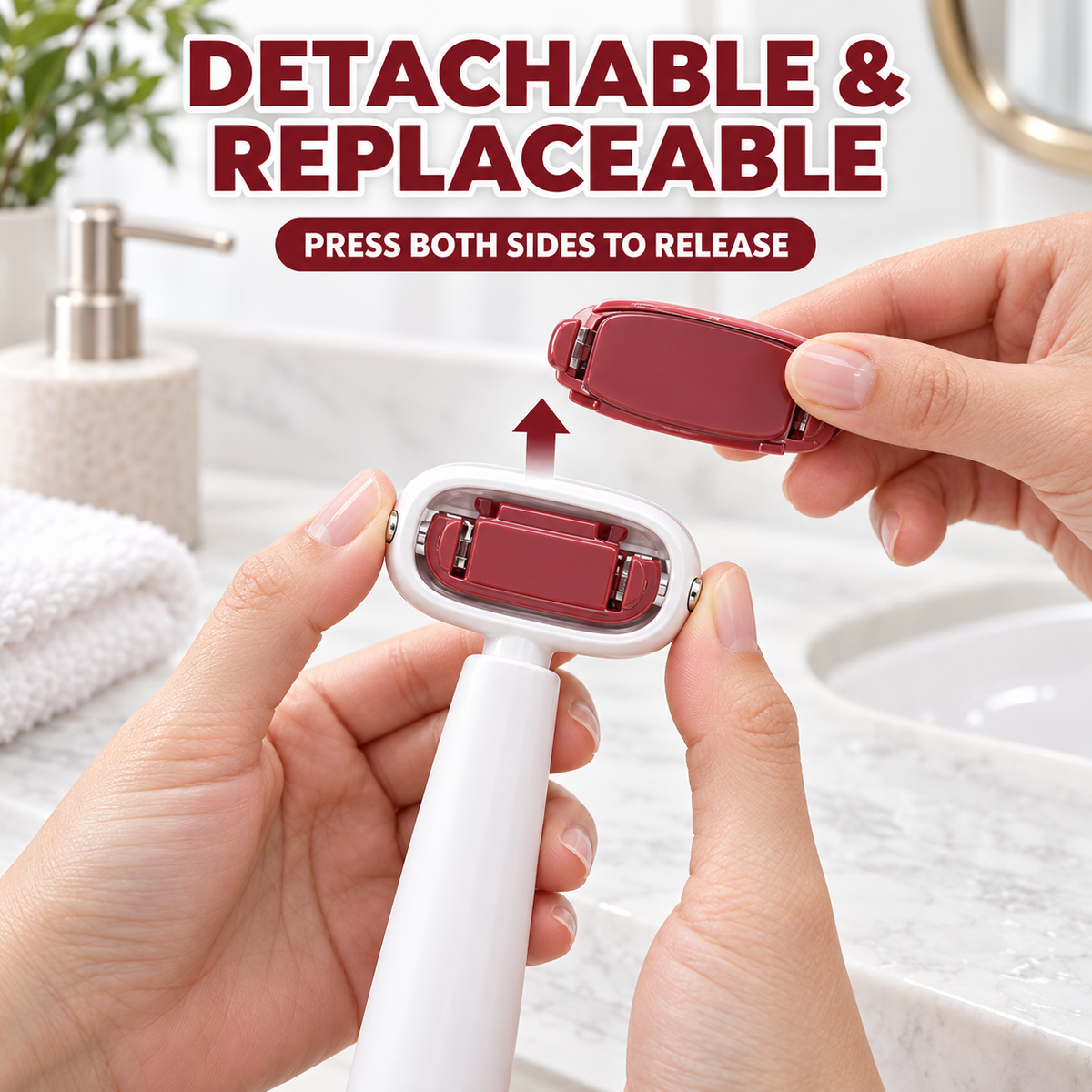 2-in-1 Dual-Sided Foot Callus Remover | Replaceable Stainless Steel Scraper & File for Dry Cracked Heels | Professional Pedicure Tool