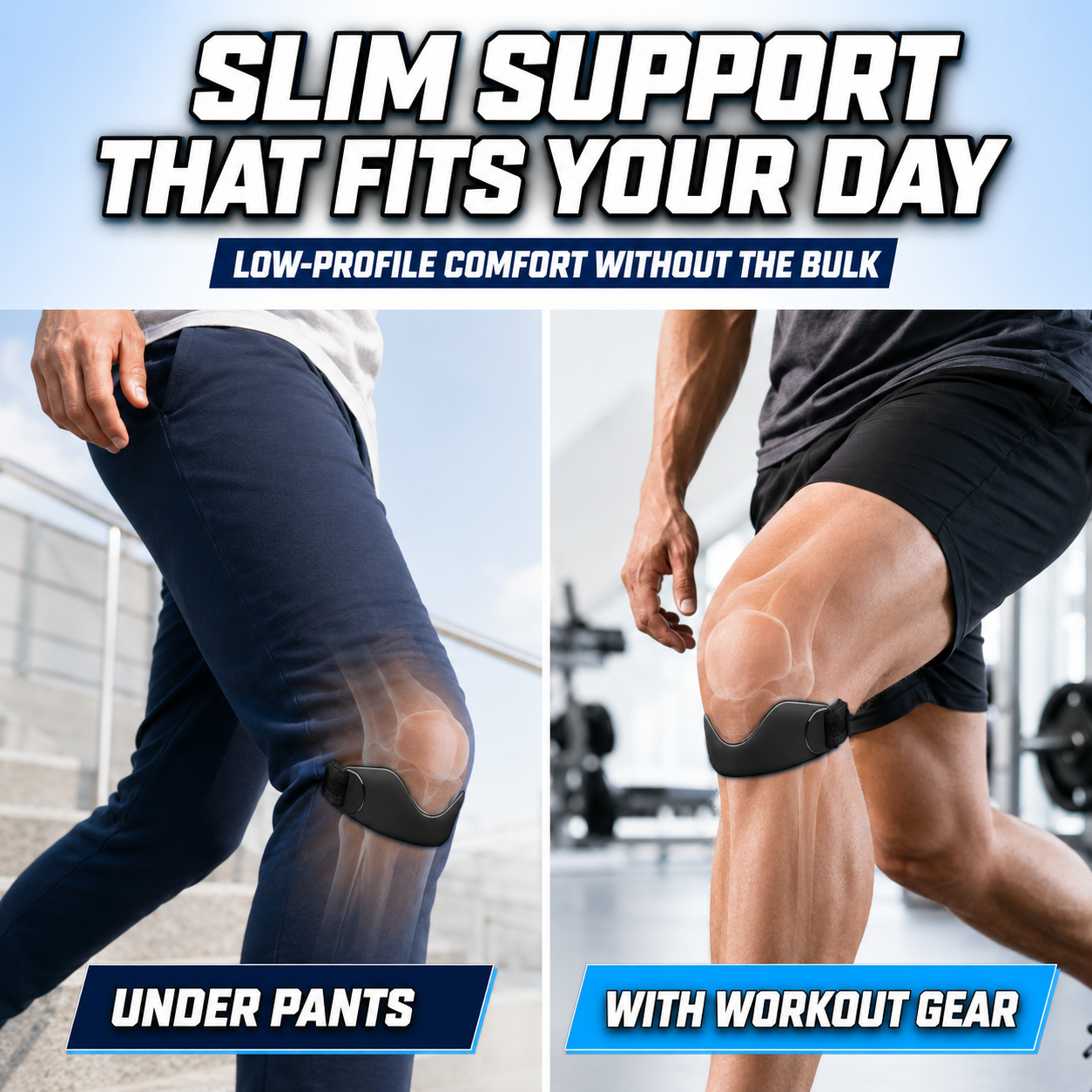 Precision Knee Strap: Targeted Patellar Tendon Support for Pain Relief & Active Performanc