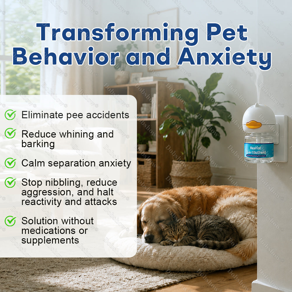 3-in-1 Dog Calming Diffuser – 60-Day Relief