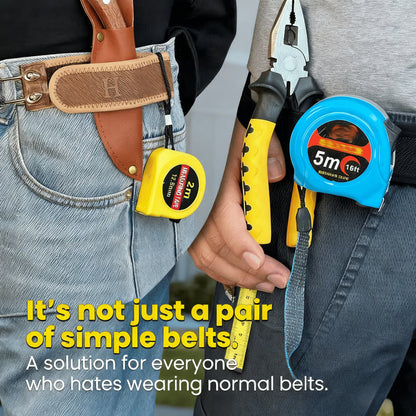 Give Dad the Gift 🎁: The Belt He’ll Forget He’s Wearing! 🕊️ - Buckle Invisible Design