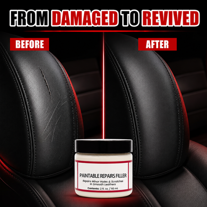 Ultimate Leather Repair Filler: Multifunctional Care Polish for Scratch, Crack & Hole Restoration
