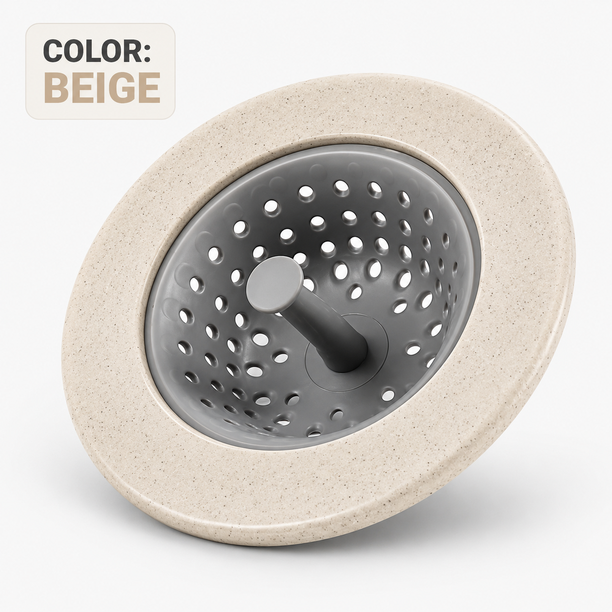 Reusable Kitchen Sink Drain Strainer – Silicone Rim Food Scrap Catcher