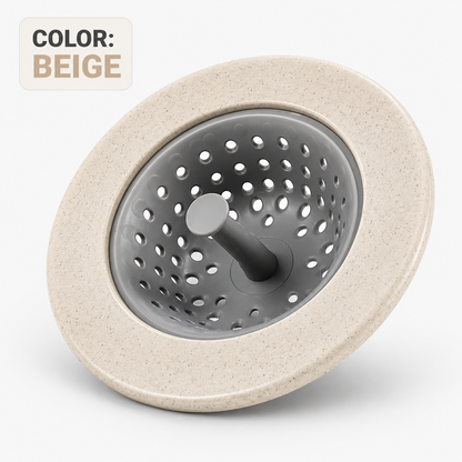 Reusable Kitchen Sink Drain Strainer – Silicone Rim Food Scrap Catcher