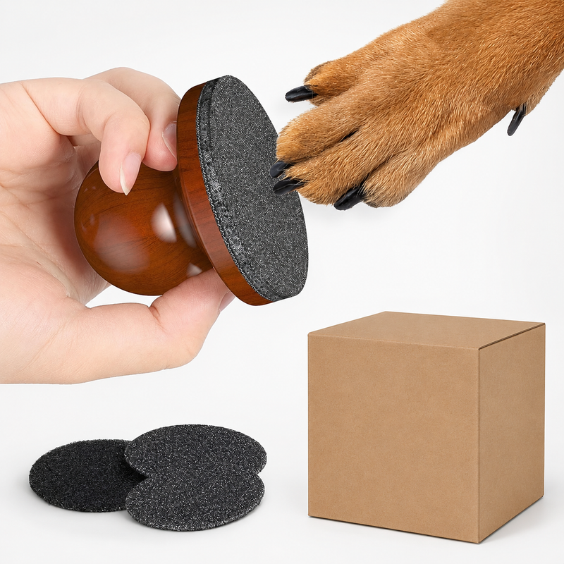 🐾Dog Nail File Scratch Pad – Replaceable Sandpaper