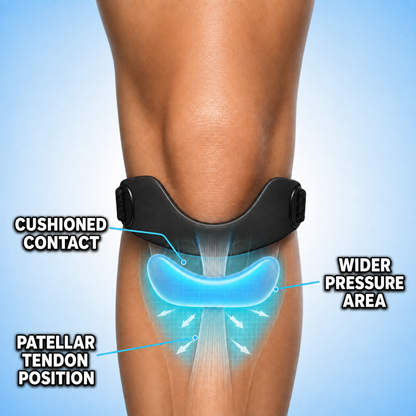 Precision Knee Strap: Targeted Patellar Tendon Support for Pain Relief & Active Performanc