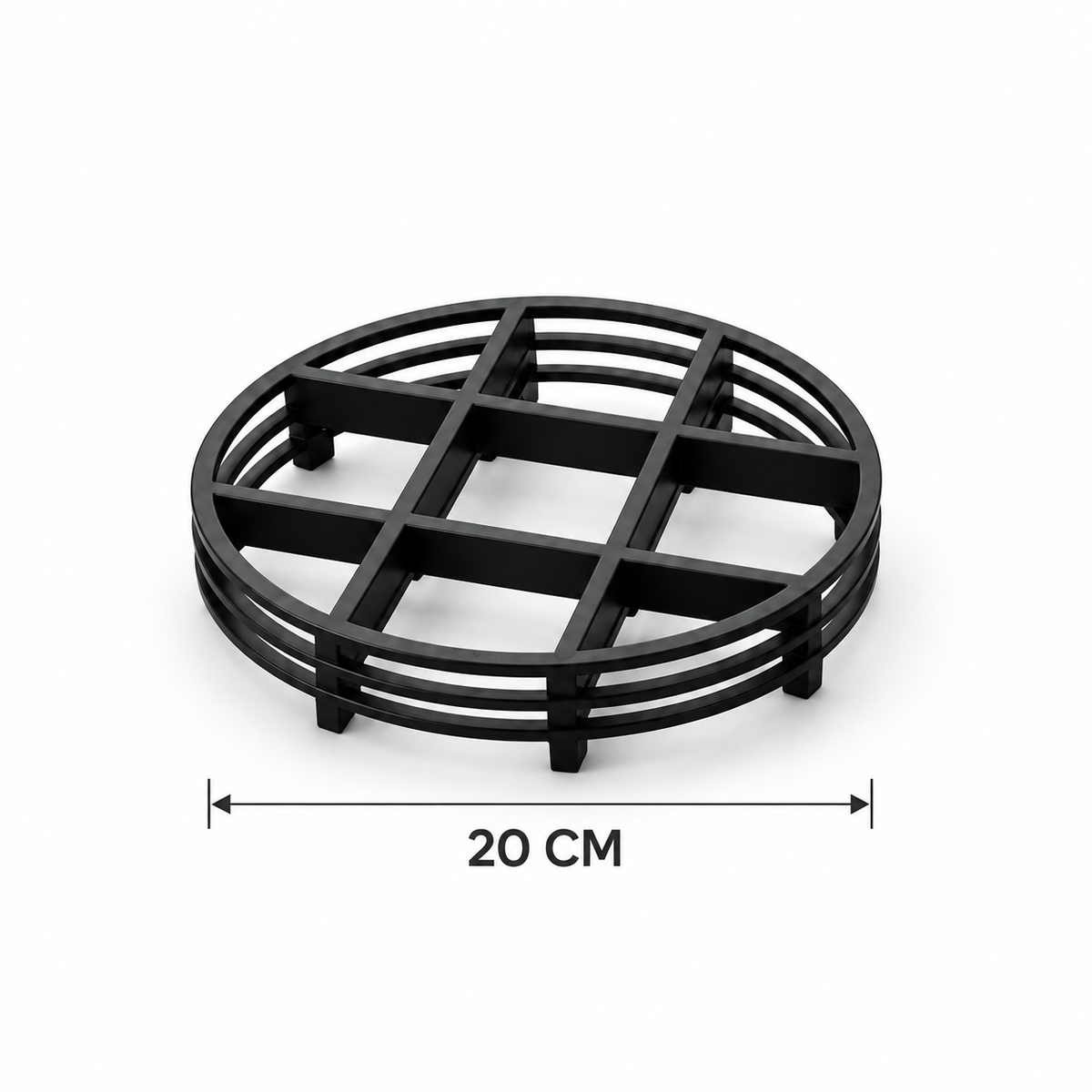 Premium Plant Pot Elevator Grid – Heavy Duty Drainage Mat & Surface Protector for Healthier Roots