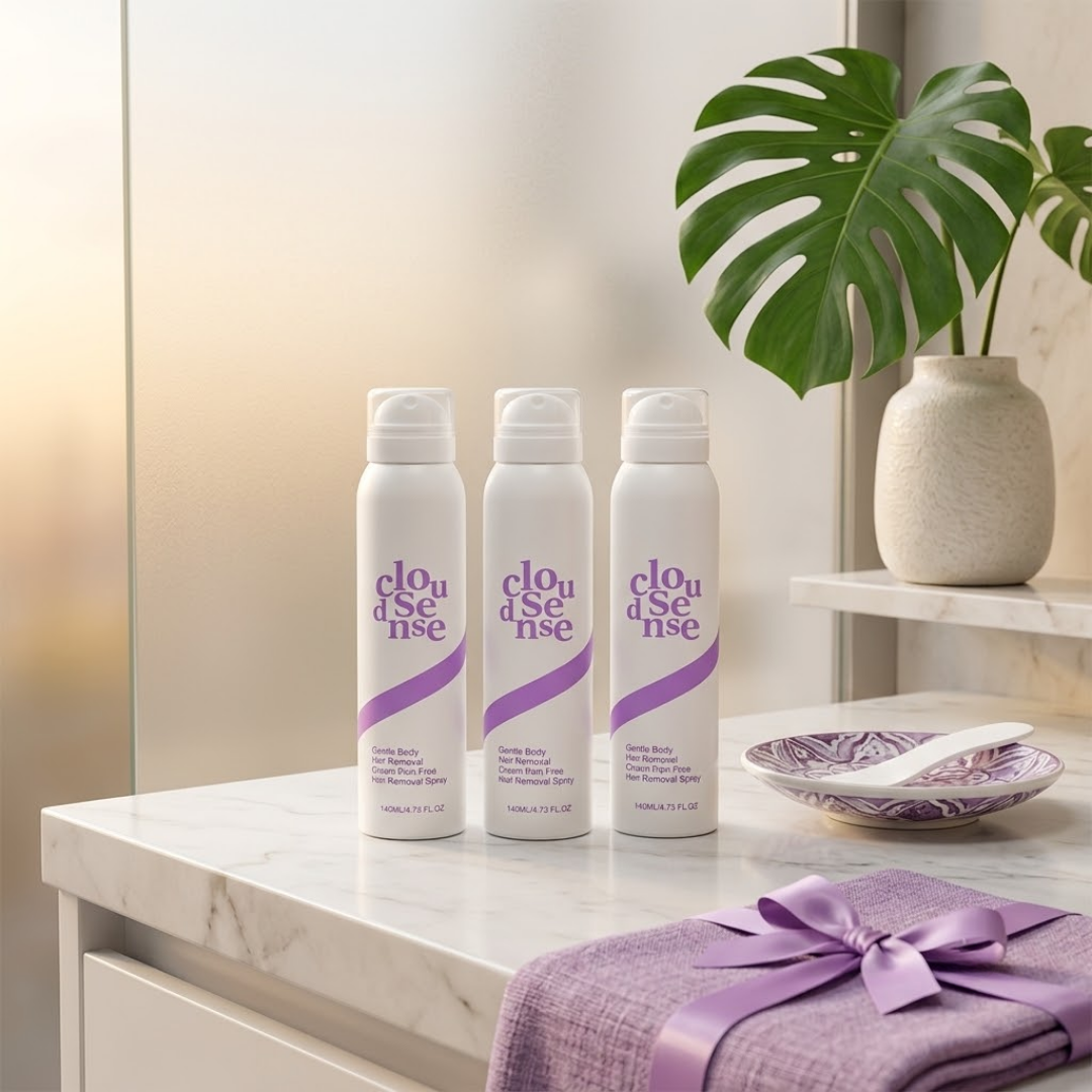 Cloud Sense Plant-Based Hair Removal Mousse