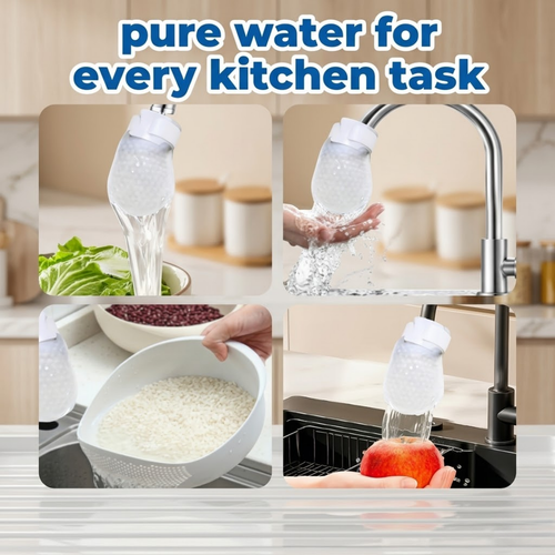 🚰 Universal Faucet Filter Bag for Filtering Tap Water, Mountain Spring Water, Rust, and Impurities