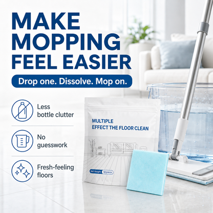 100pcs Multi-Surface Floor Cleaning Tablets – Antibacterial & Fresh