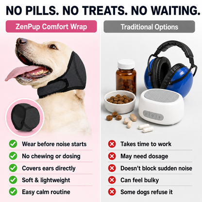 Dog Calming Hoodie Ear Wraps for Dogs, Waterproof Dogs Swim Cap, Pet Ear Cover Muffs for Anxiety Relief Noise Cancelling, Doggy Head Warp Ear Protection for Hematoma Fireworks Bath Swim Blow（Grey)