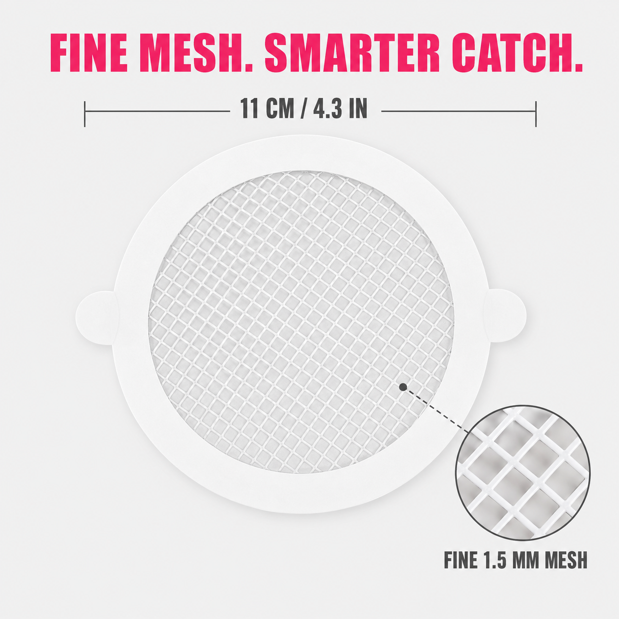 Disposable Shower Drain Hair Catcher Mesh Filter Sticker Anti-Clogging