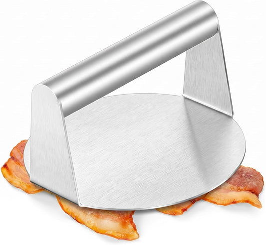 5.5In Burger Smasher, Stainless Steel Grill Press for Cooking