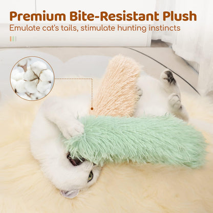 Catnip Crinkle Kicker Toy Pillow – Interactive Exercise
