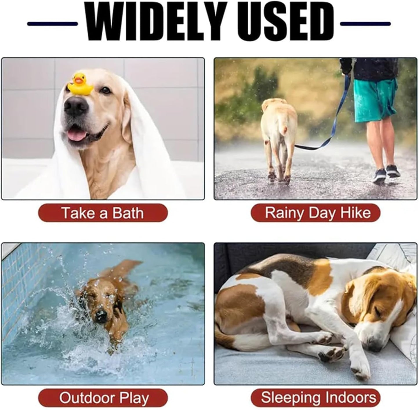 Super Absorbent Dog Bathrobe with Adjustable Fit