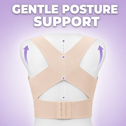 Front-Clasp Thin Seamless Bra for Posture Correction, Beauty Back, and Gathering Effect, Adjustable Bra Without Underwire, Women's Vest-Style Bra