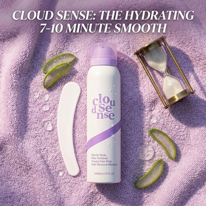 Cloud Sense Plant-Based Hair Removal Mousse