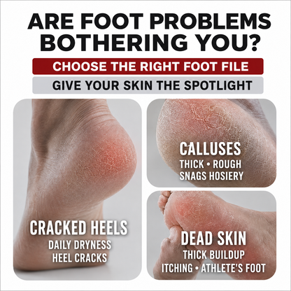 2-in-1 Precision Foot File
